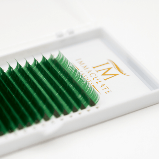 IMMACULATE 20eil. MIX Spalvotos silk volume blakstienos