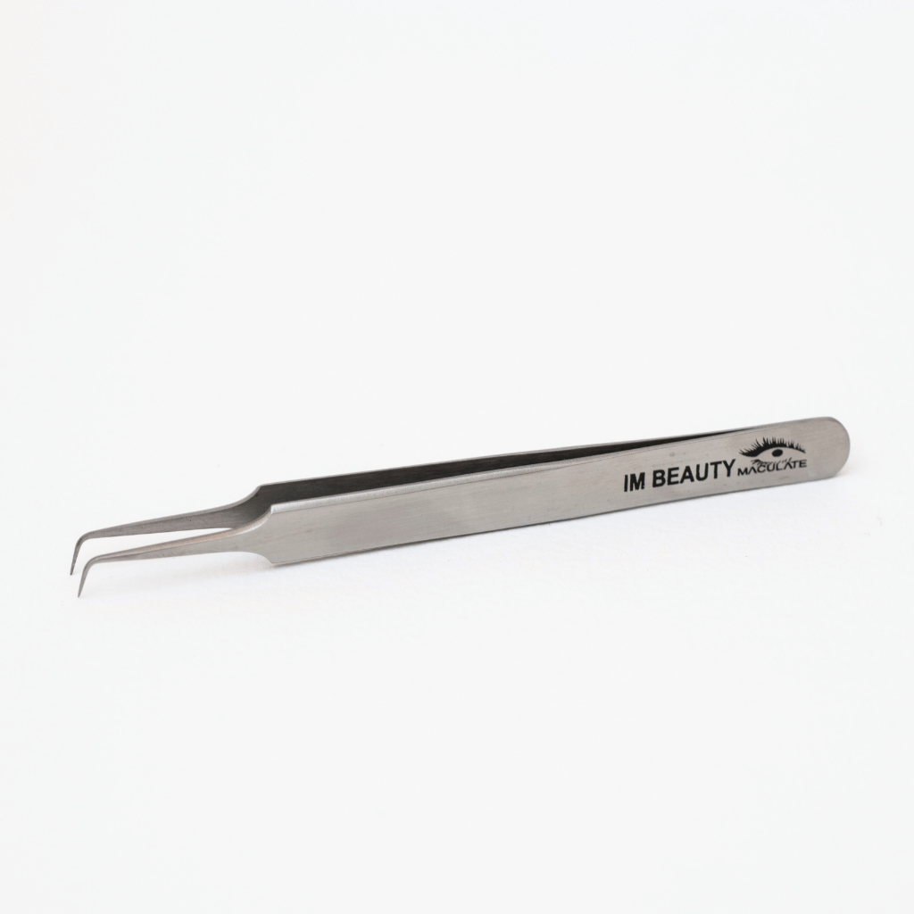 IMMACULATE Sidabrinis L formos „Volume“ pincetas