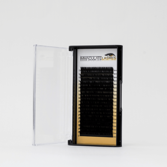 IMMACULATE C/D/D+ 20eil. MIX silk volume blakstienos